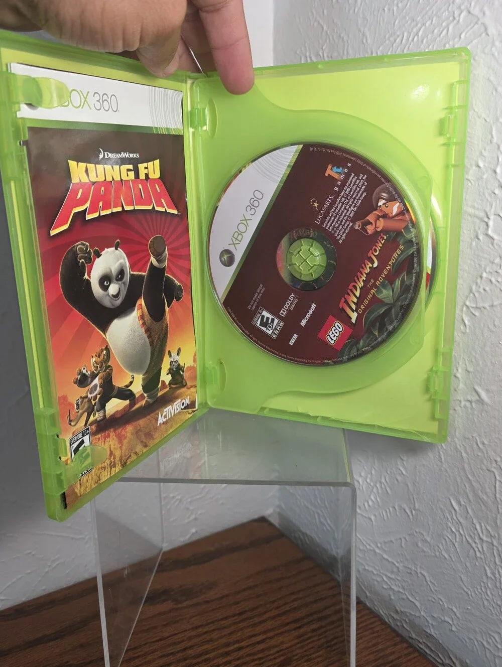 LEGO Indiana Jones and Kung Fu Panda Dual Pack (Microsoft Xbox 360, 2008)